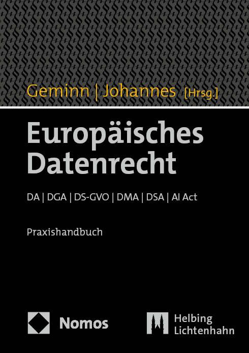 Vorderes Coverbild Europäisches Datenrecht