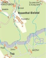 Beispielinhalt (Bild) Rosenthal-Bielatal und Umgebung 1 : 15 000