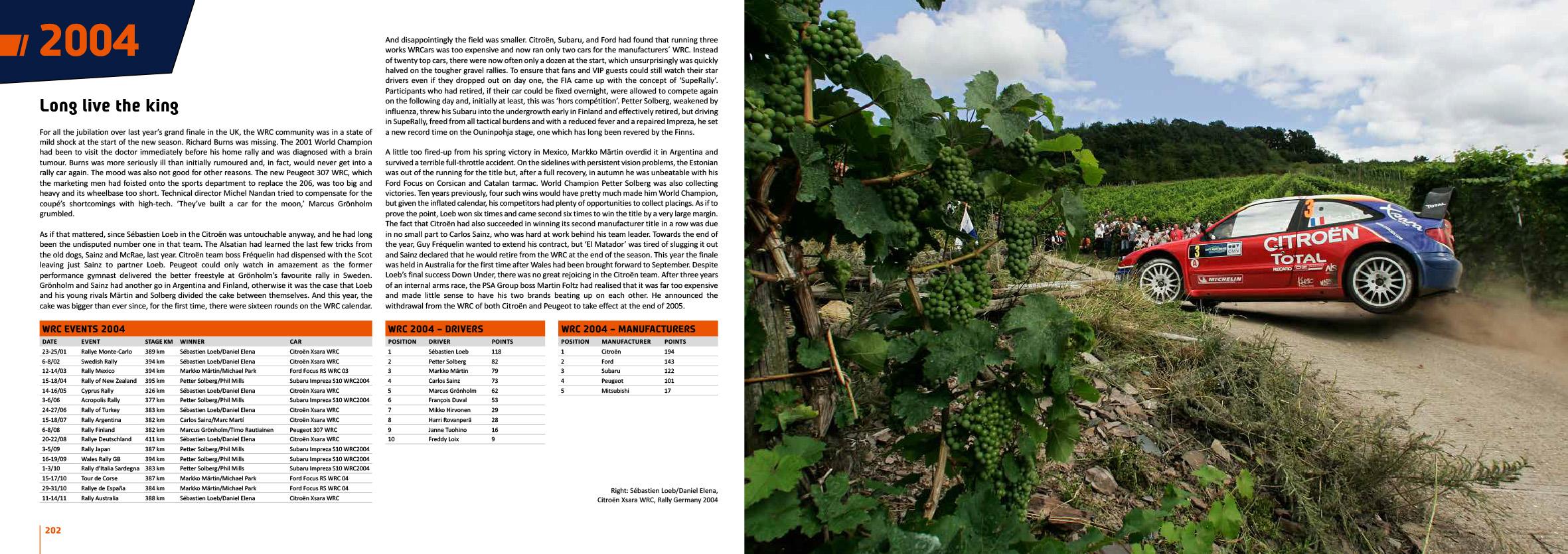 Beispielinhalt (Bild) WRC 50 - The Story of the World Rally Championship 1973-2022