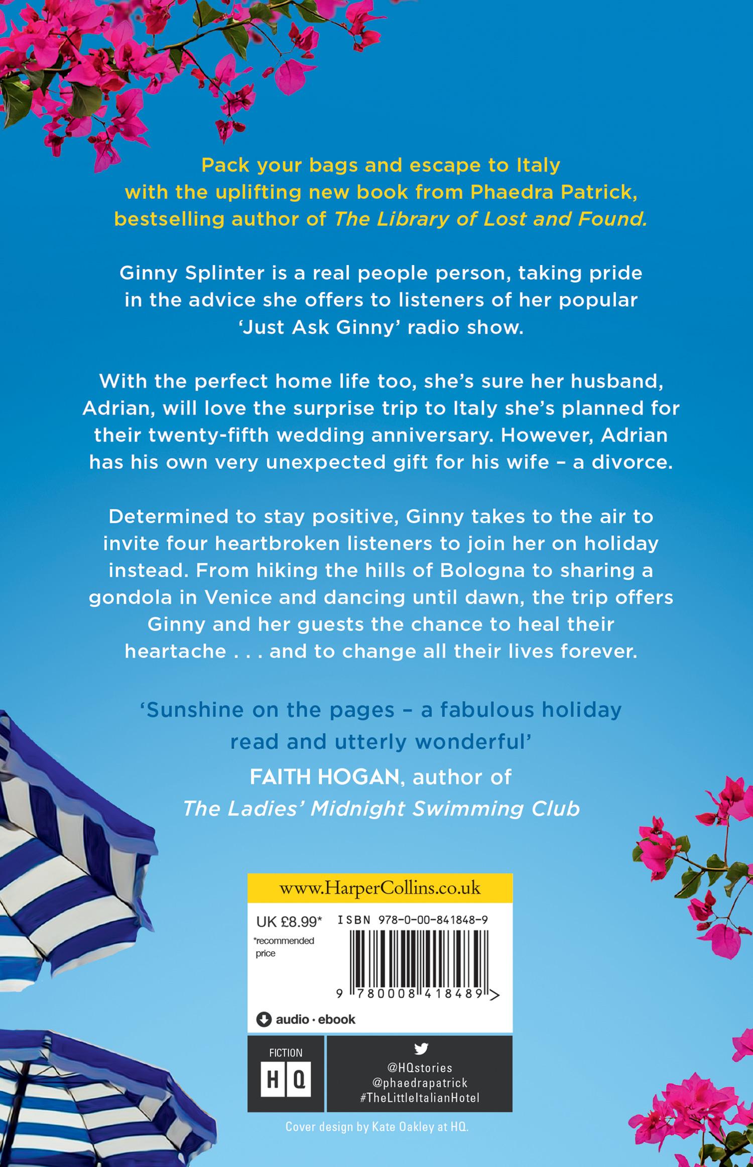 Rückseitencover The Little Italian Hotel