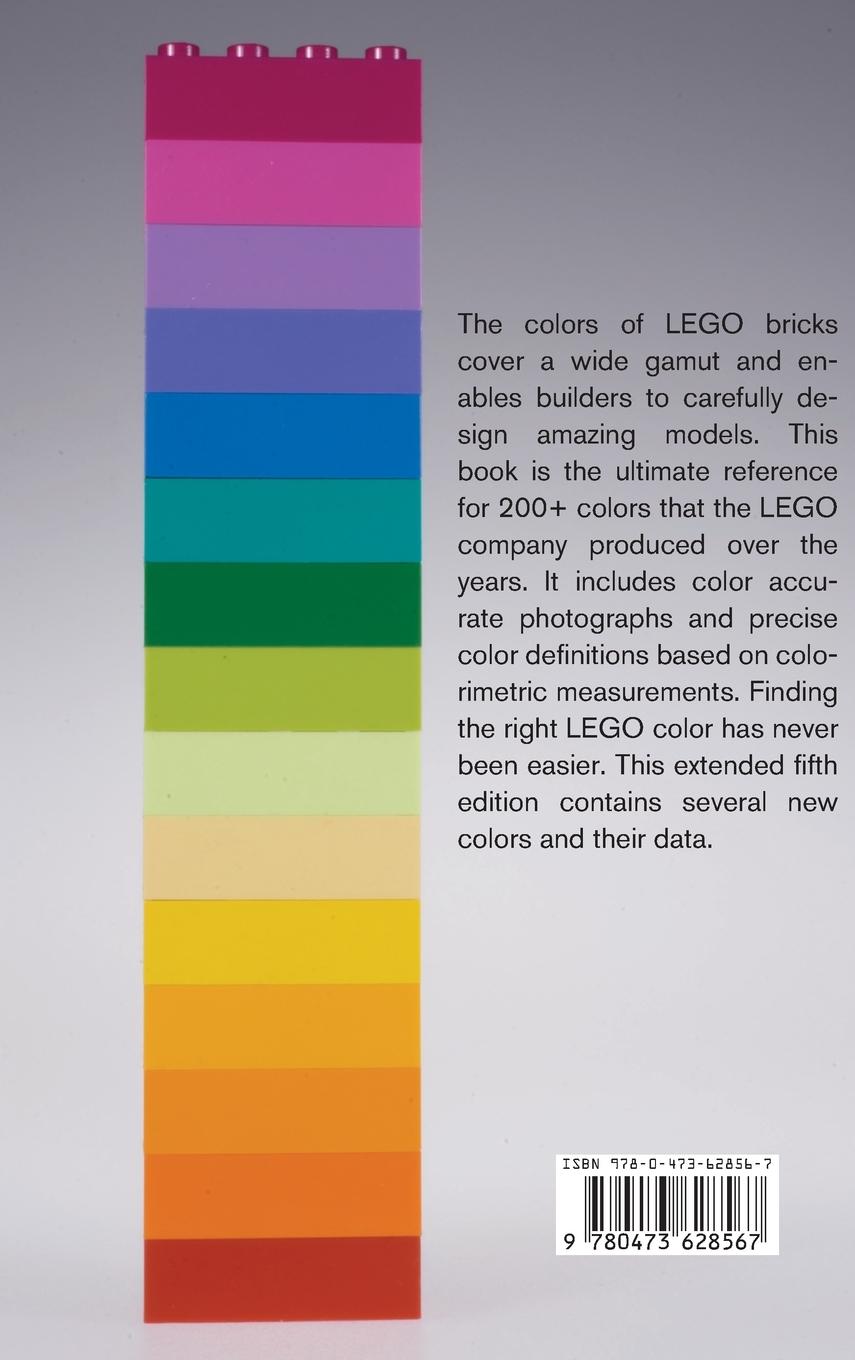 Rückseitencover The Unofficial LEGO Color Guide