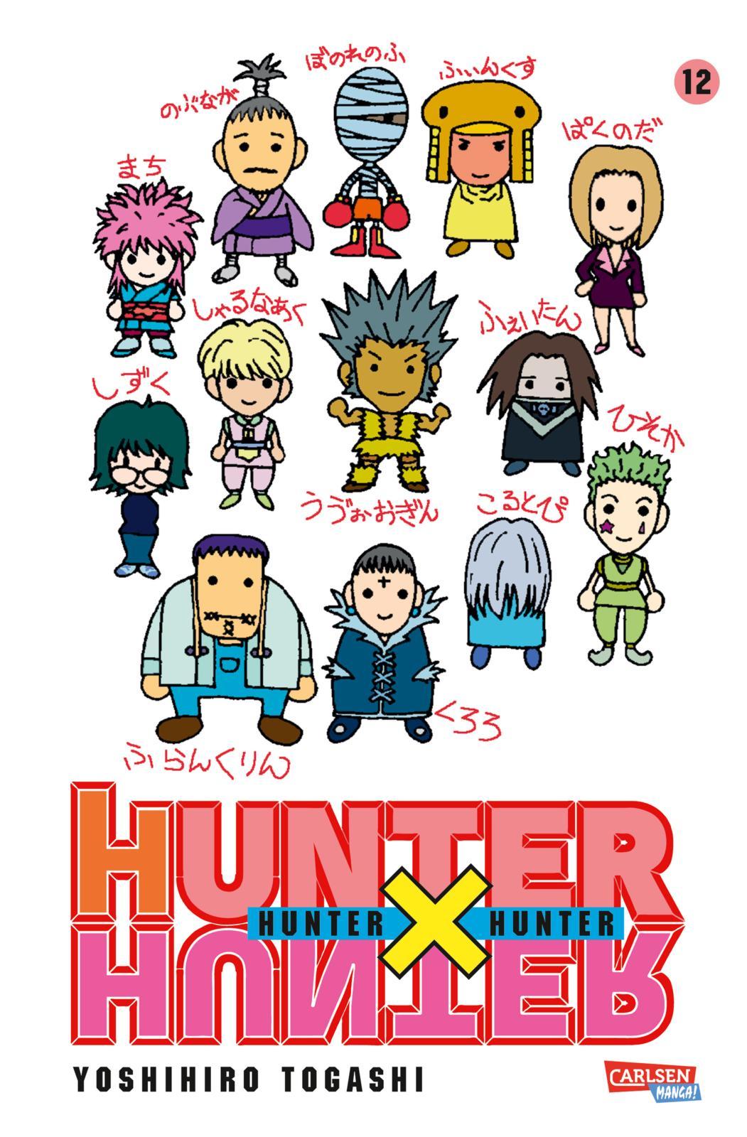 Vorderes Coverbild Hunter X Hunter 12