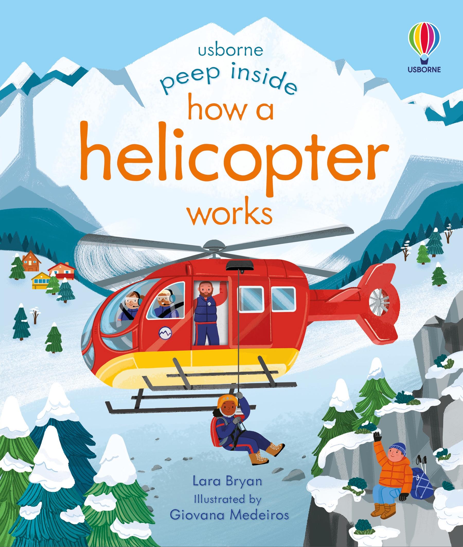 Vorderes Coverbild Peep Inside How a Helicopter Works