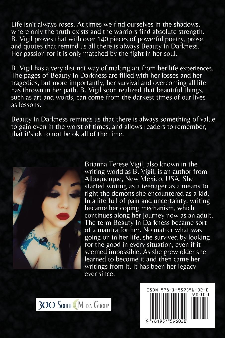 Rückseitencover Beauty In Darkness