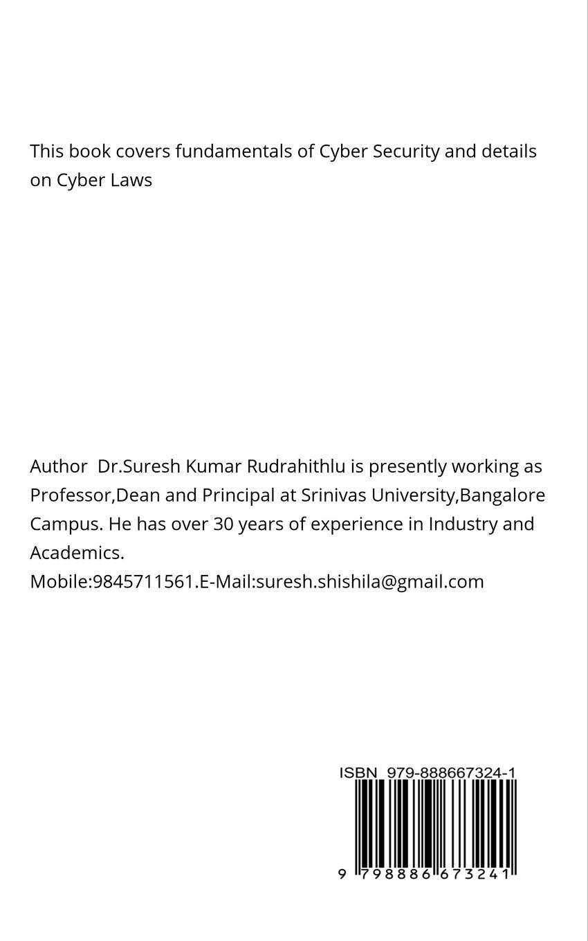 Rückseitencover Cyber Security and Cyber Laws