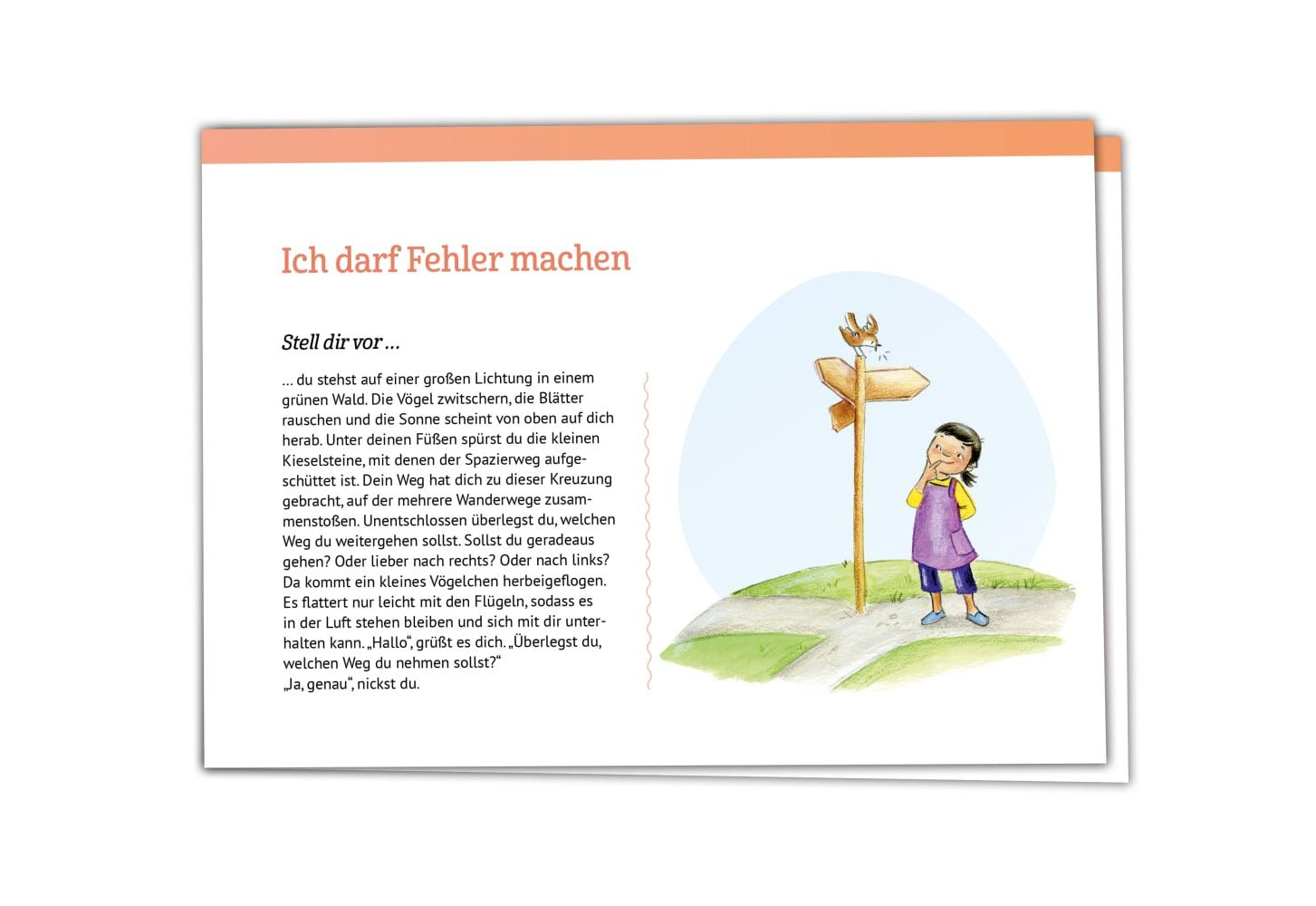 Beispielinhalt (Bild) Kinderyoga-Geschichten für die Entspannungsphase