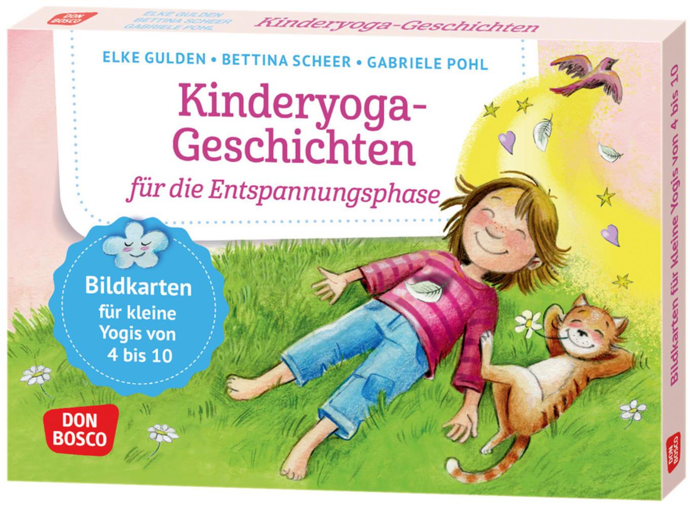 Vorderes Coverbild Kinderyoga-Geschichten für die Entspannungsphase