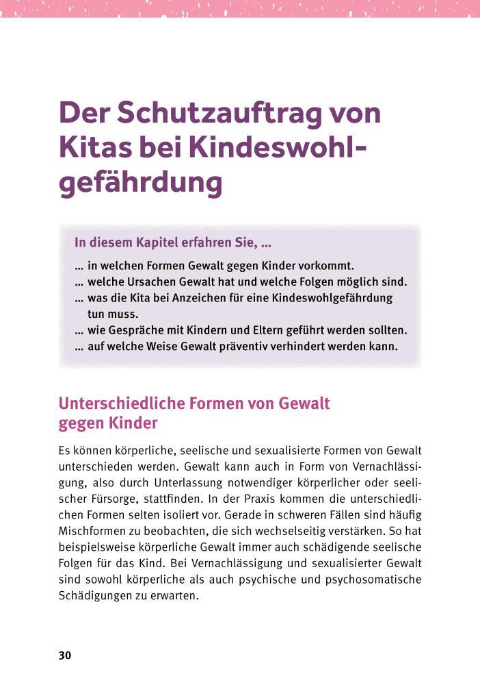 Beispielinhalt (Bild) Kinderschutz: Schritt für Schritt zum Kita-Schutzkonzept