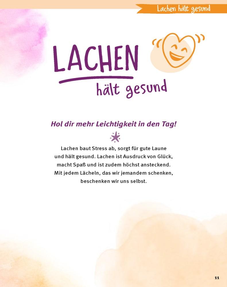 Beispielinhalt (Bild) Mein Selbstcoaching-Journal: Impulse für innere Klarheit, Zufriedenheit, Lebensfreude