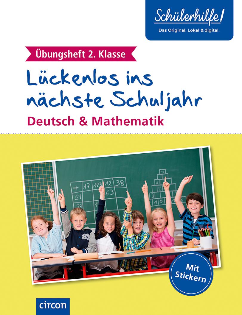 Vorderes Coverbild Übungsheft 2. Klasse - Deutsch & Mathematik