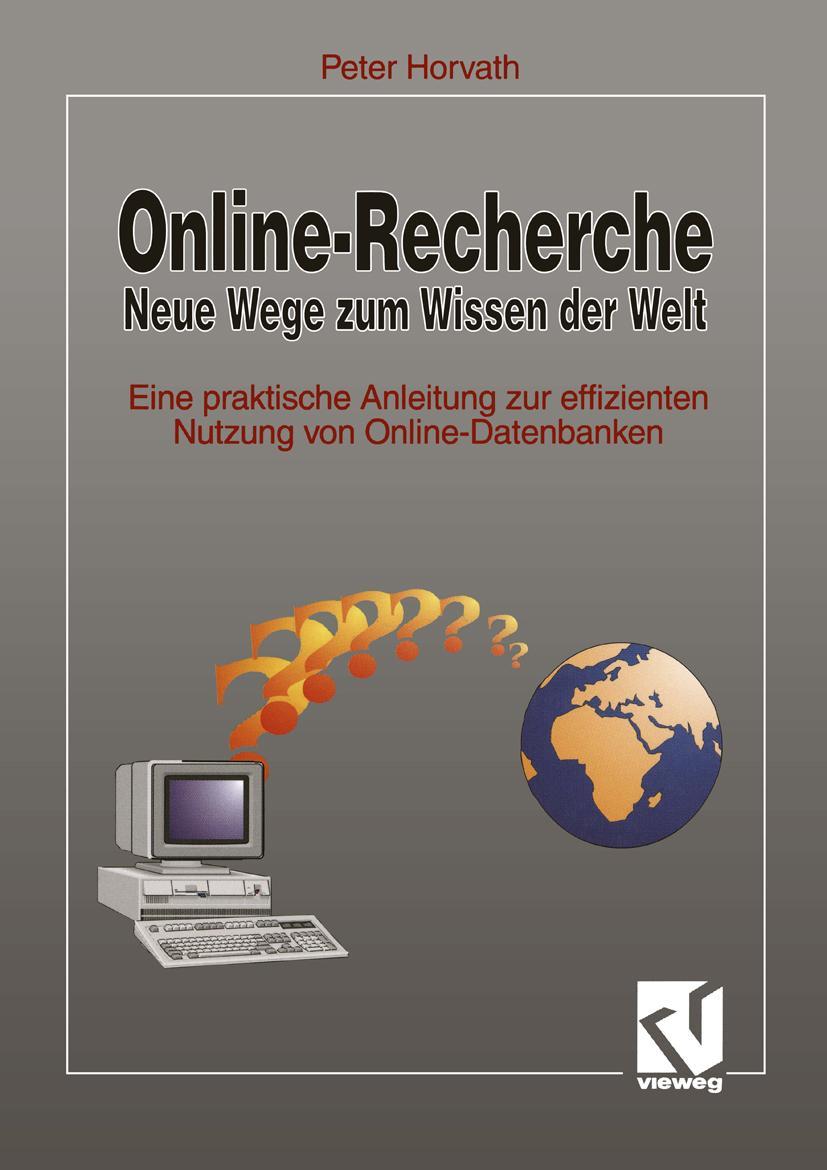 Vorderes Coverbild Online-Recherche Neue Wege zum Wissen der Welt