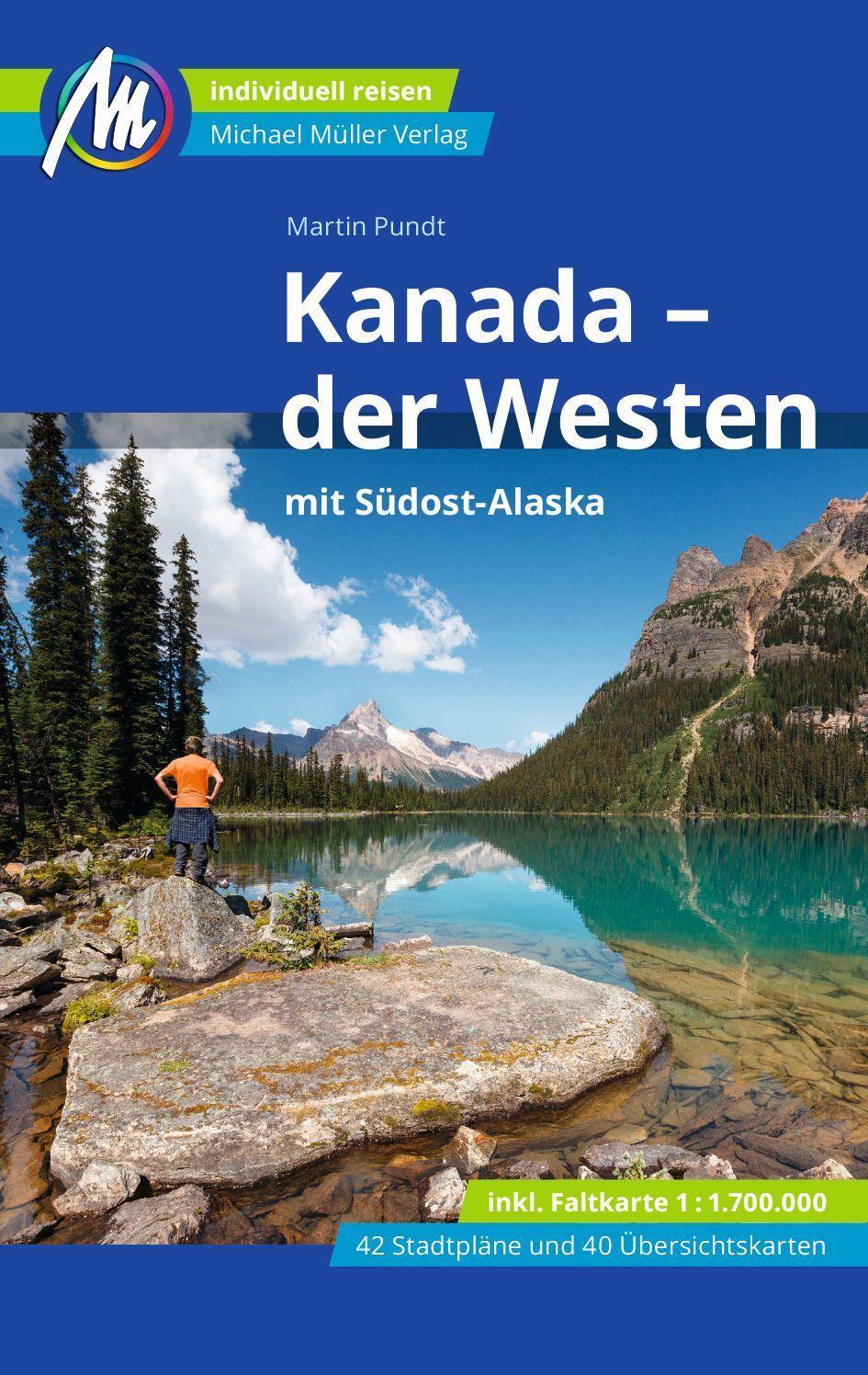 Vorderes Coverbild Kanada - der Westen mit Südost-Alaska Reiseführer Michael Müller Verlag