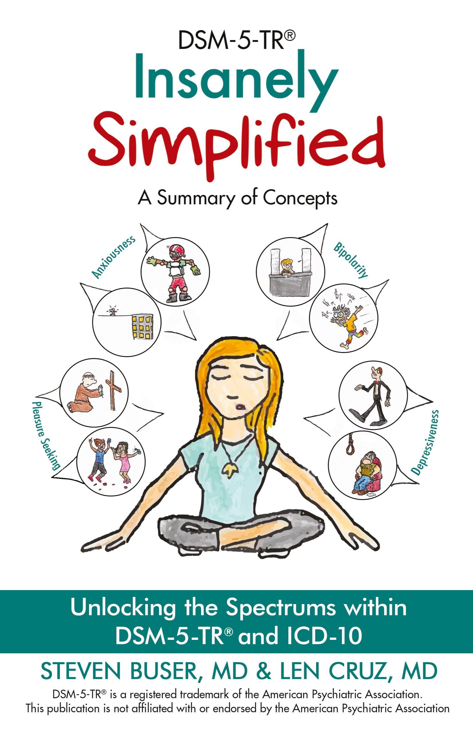 Vorderes Coverbild DSM-5-TR Insanely Simplified