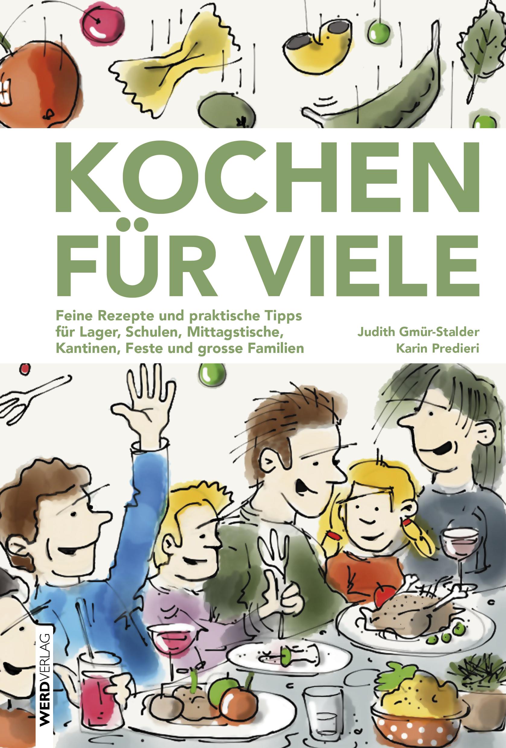 Vorderes Coverbild Kochen für viele