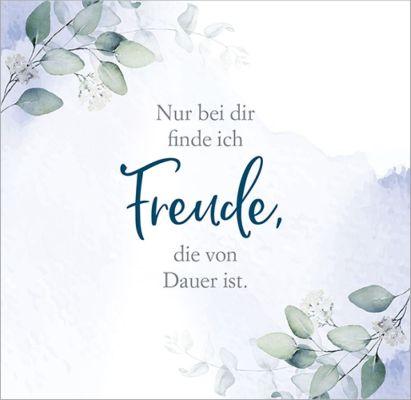 Beispielinhalt (Bild) Du schenkst mir deinen Frieden - Aufstellbuch