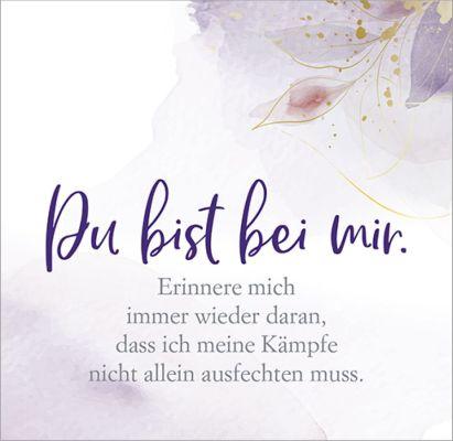 Beispielinhalt (Bild) Du schenkst mir deinen Frieden - Aufstellbuch
