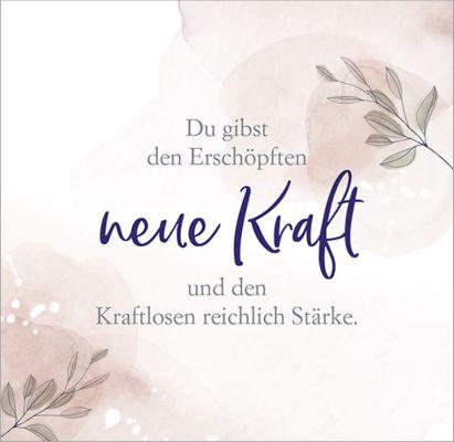 Beispielinhalt (Bild) Du schenkst mir deinen Frieden - Aufstellbuch