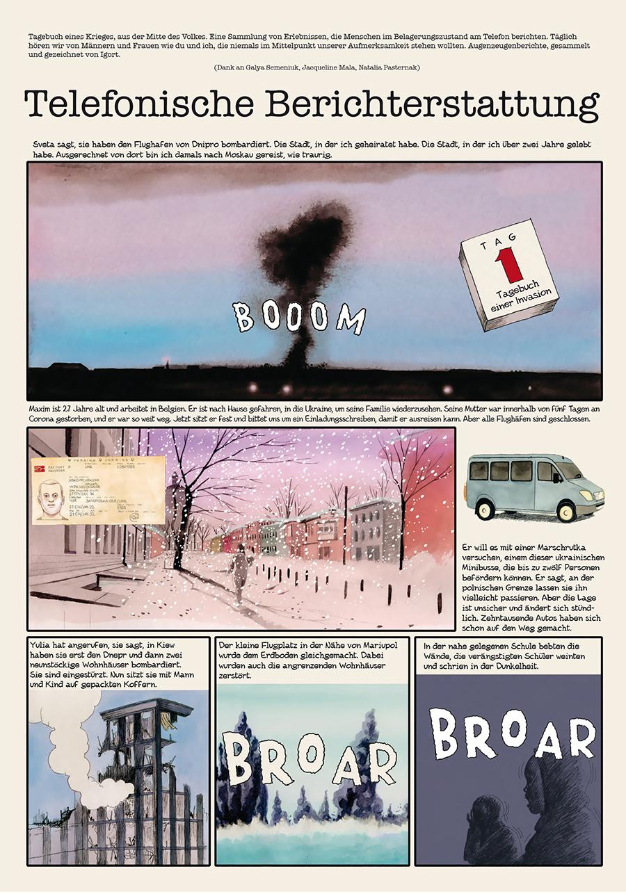 Beispielinhalt (Bild) Berichte aus der Ukraine