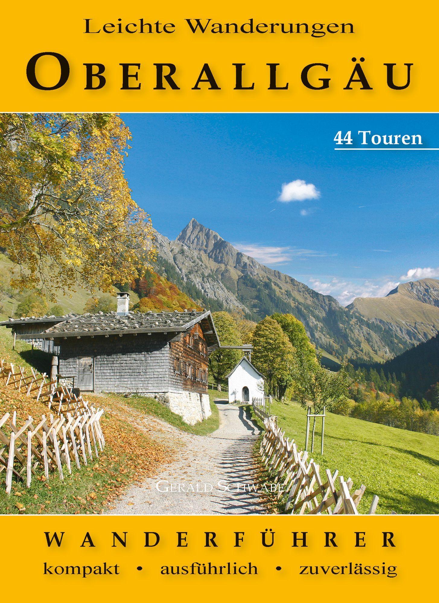 Vorderes Coverbild Leichte Wanderungen Oberallgäu