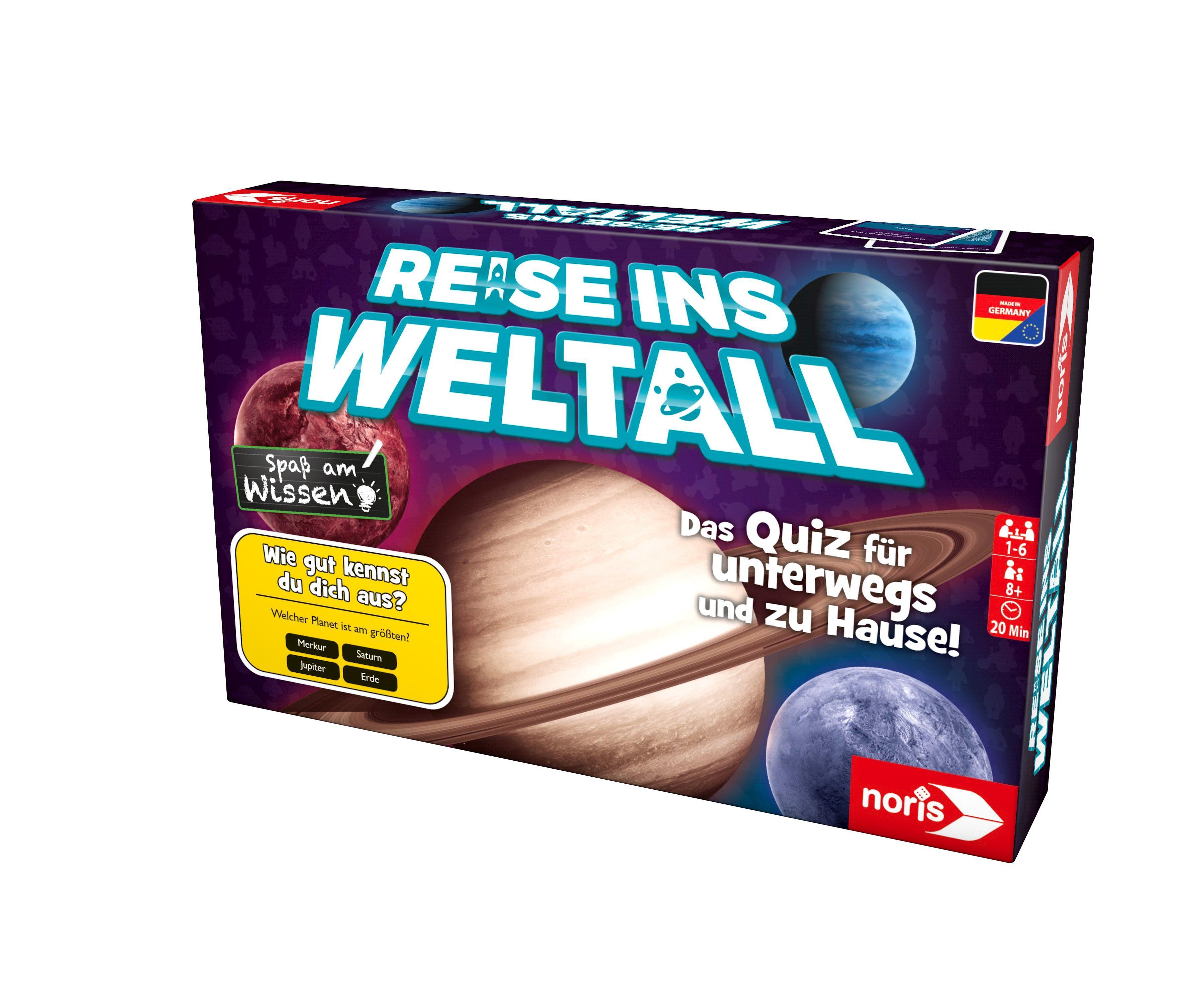 Beispielinhalt (Bild) Reise ins Weltall