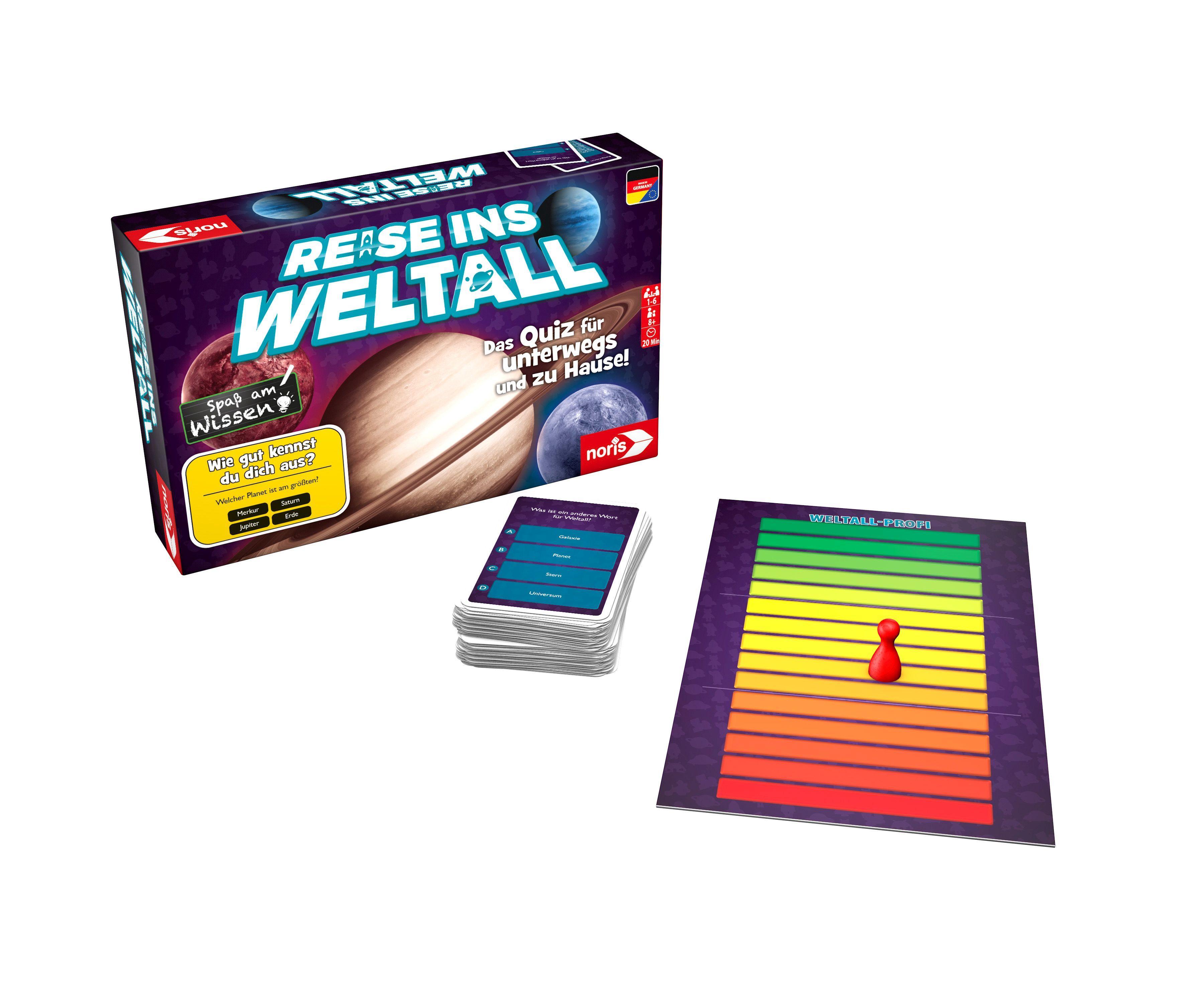 Beispielinhalt (Bild) Reise ins Weltall