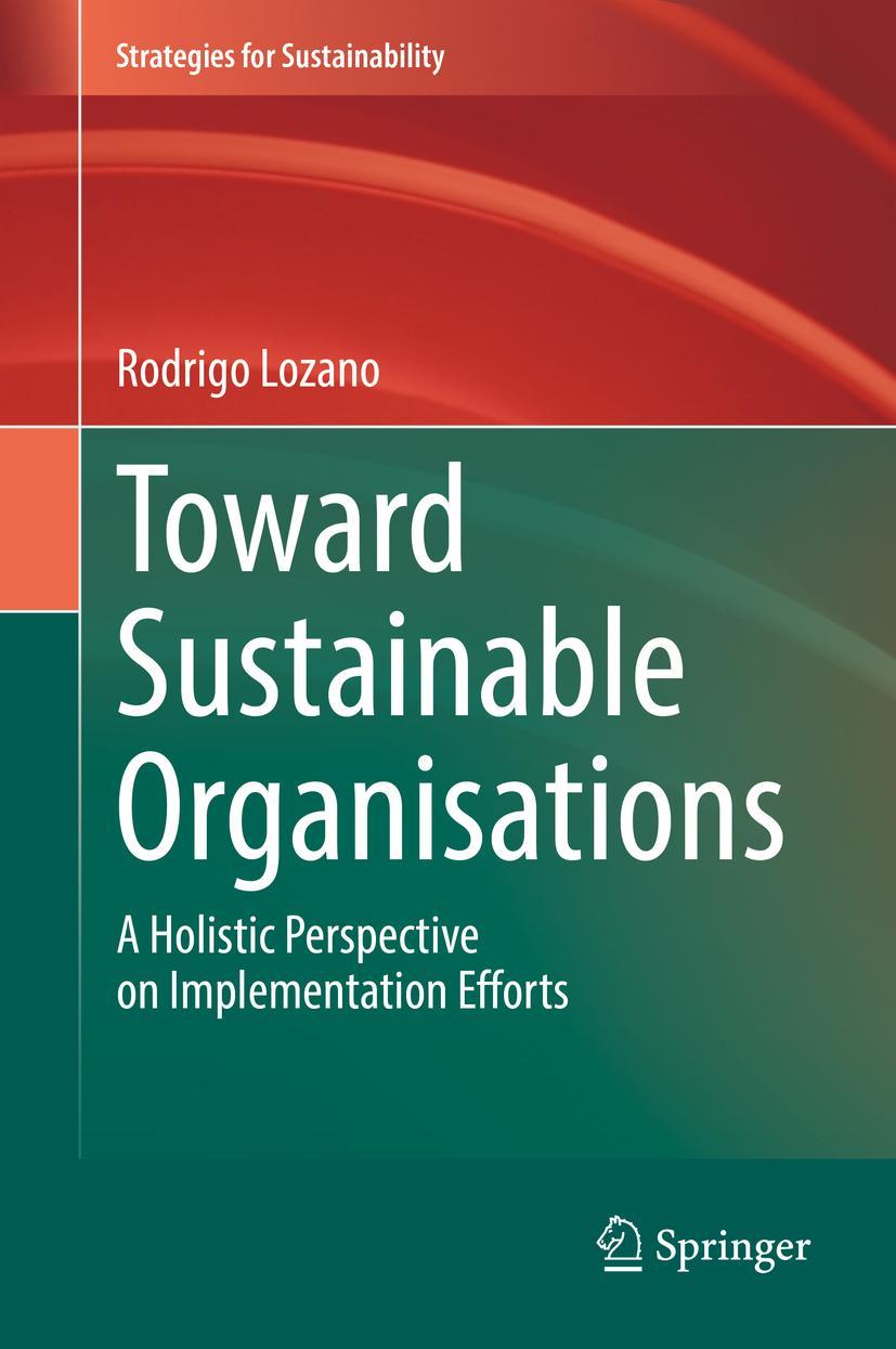 Vorderes Coverbild Toward Sustainable Organisations