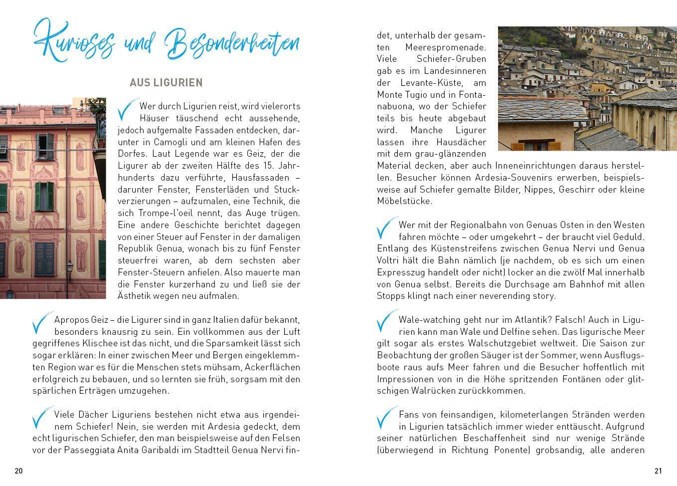 Beispielinhalt (Bild) Ligurien - ReiseMomente