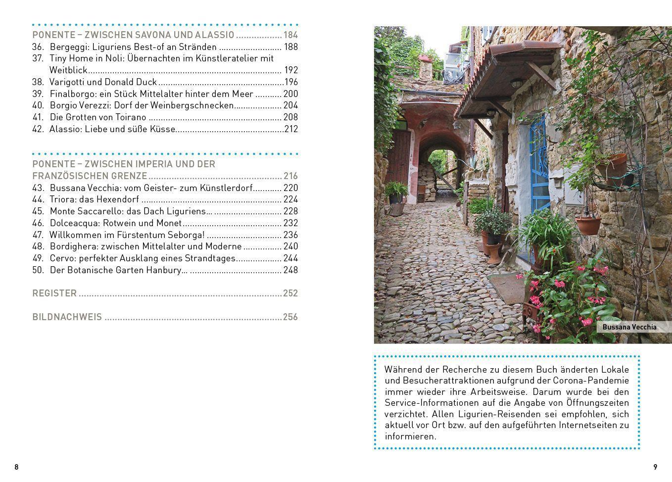 Beispielinhalt (Bild) Ligurien - ReiseMomente