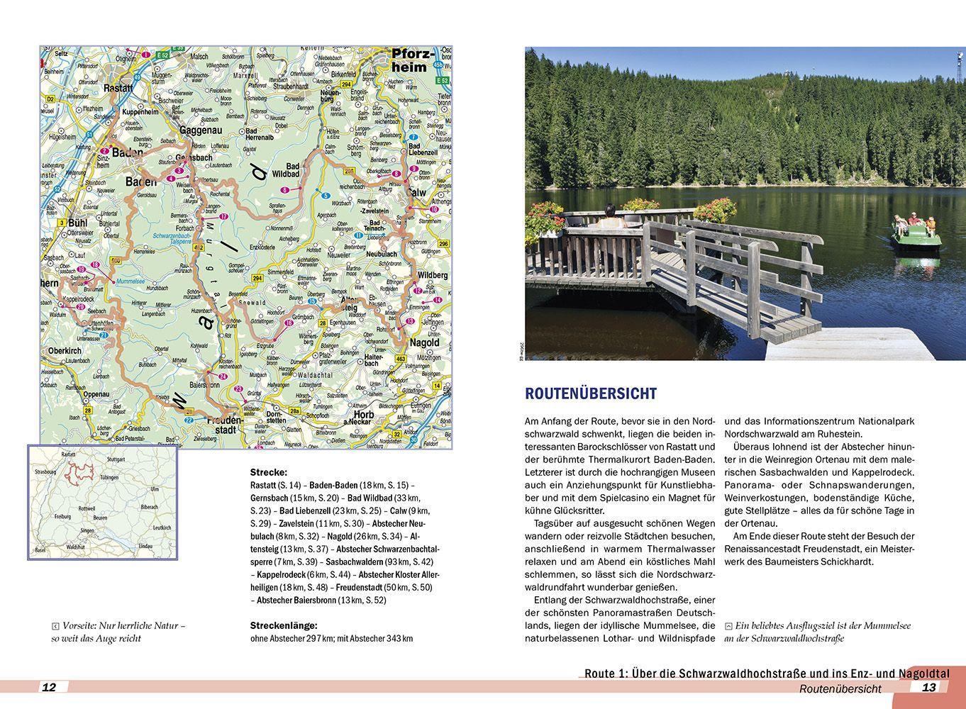 Beispielinhalt (Bild) Reise Know-How Wohnmobil-Tourguide Bodensee, Schwarzwald und Schwäbische Alb  mit Oberschwäbischer Barockstraße und Württembergischem Allgäu