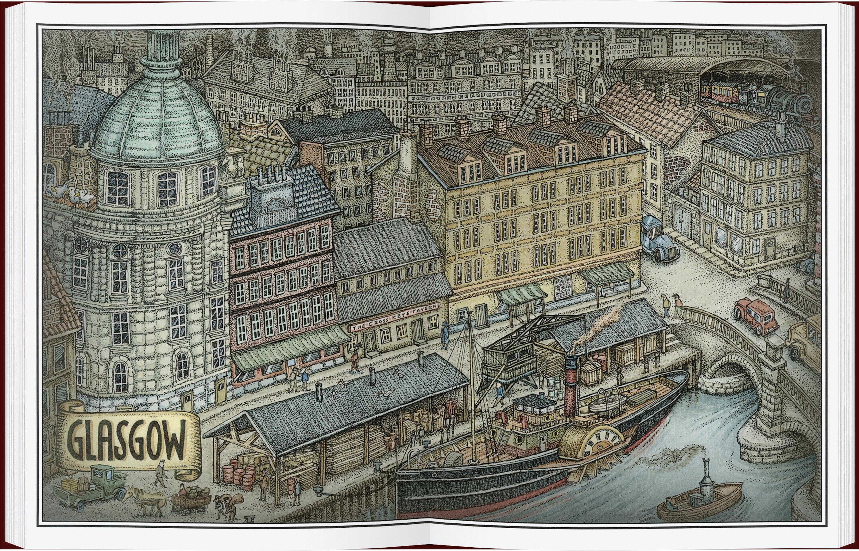 Beispielinhalt (Bild) Sally Jones und die Schmugglerkönigin