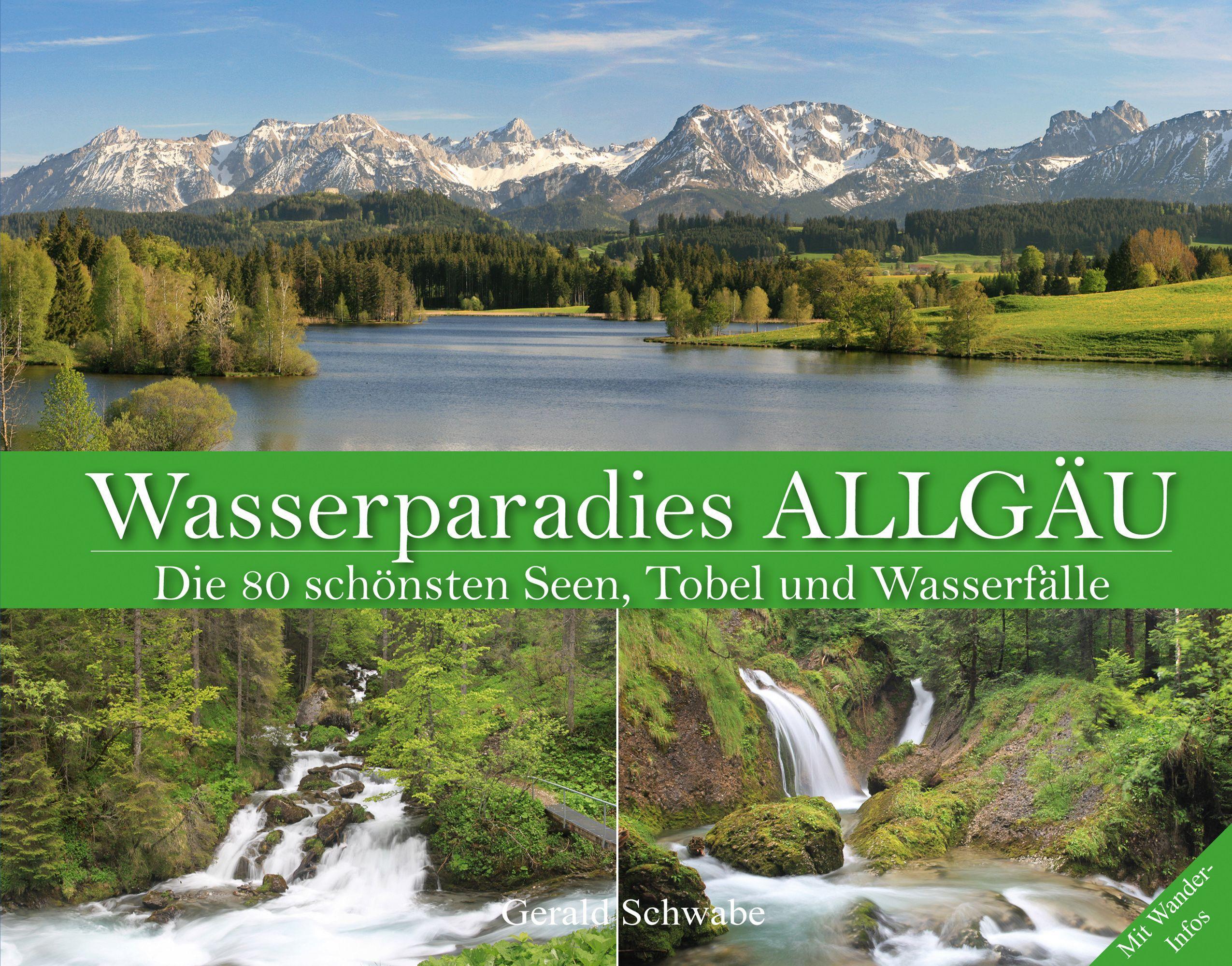 Vorderes Coverbild Wasserparadies Allgäu