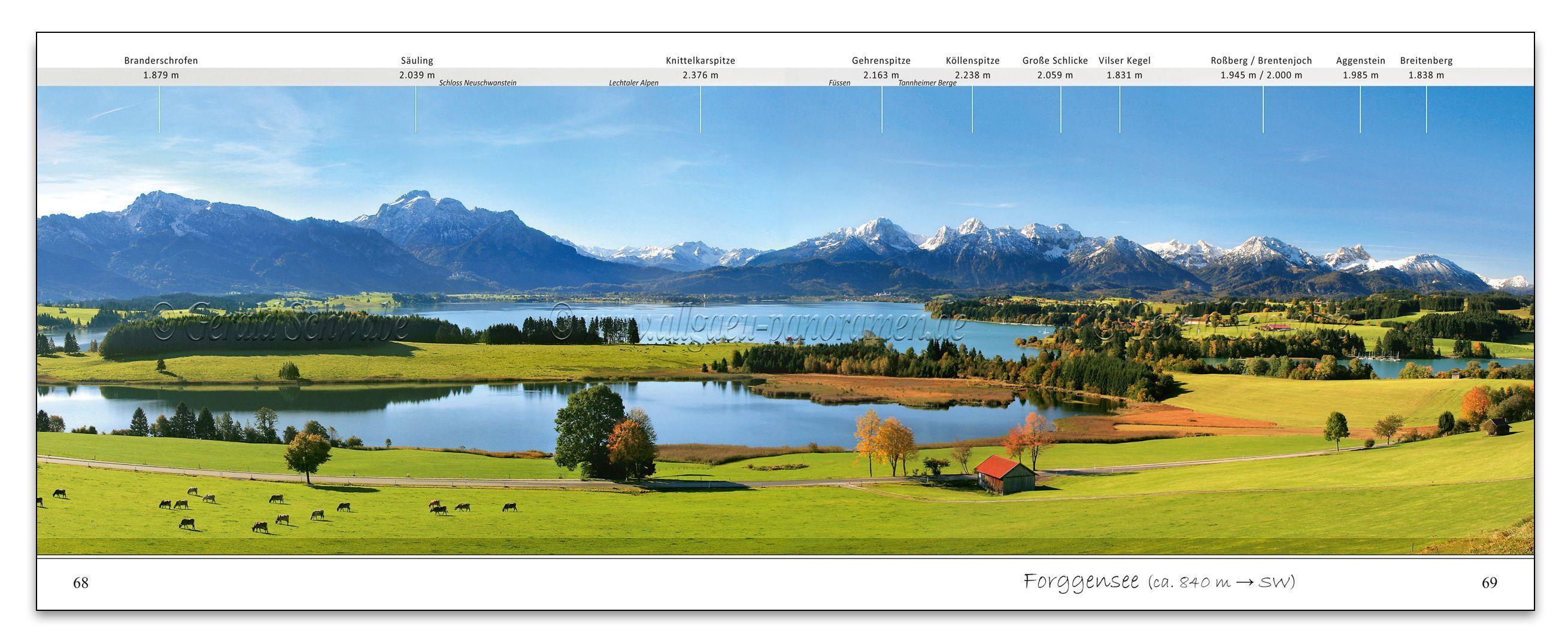 Beispielinhalt (Bild) Allgäu-Panoramen