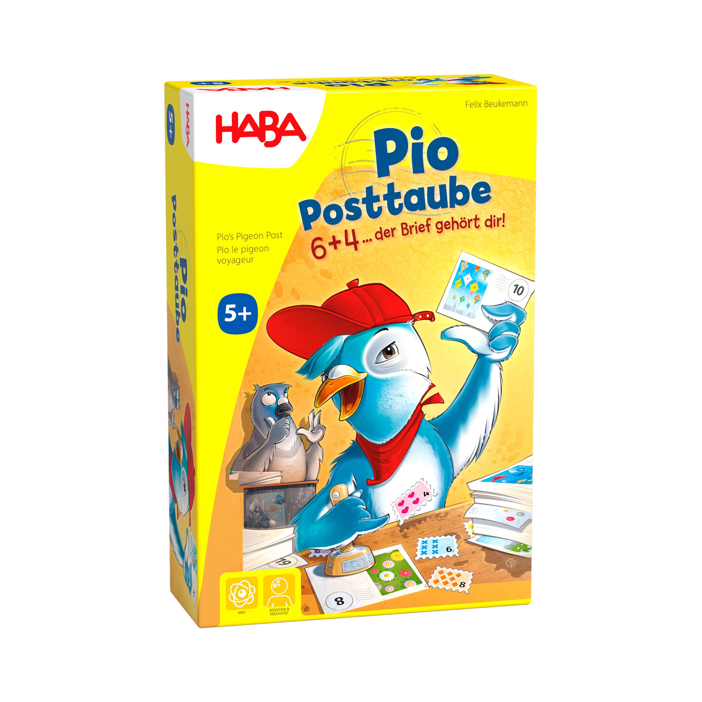 Vorderes Coverbild Pio Posttaube