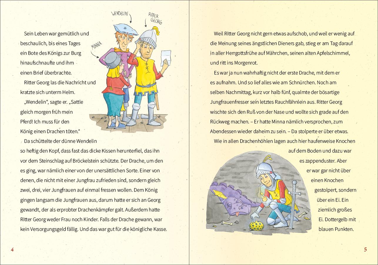 Beispielinhalt (Bild) Dragobert von Bröckelstein