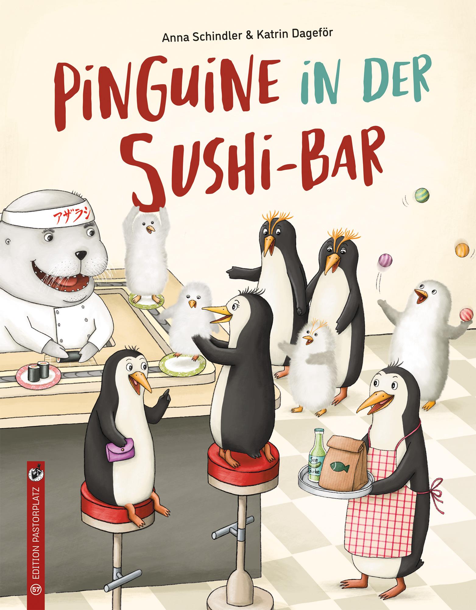 Vorderes Coverbild Pinguine in der Sushi-Bar
