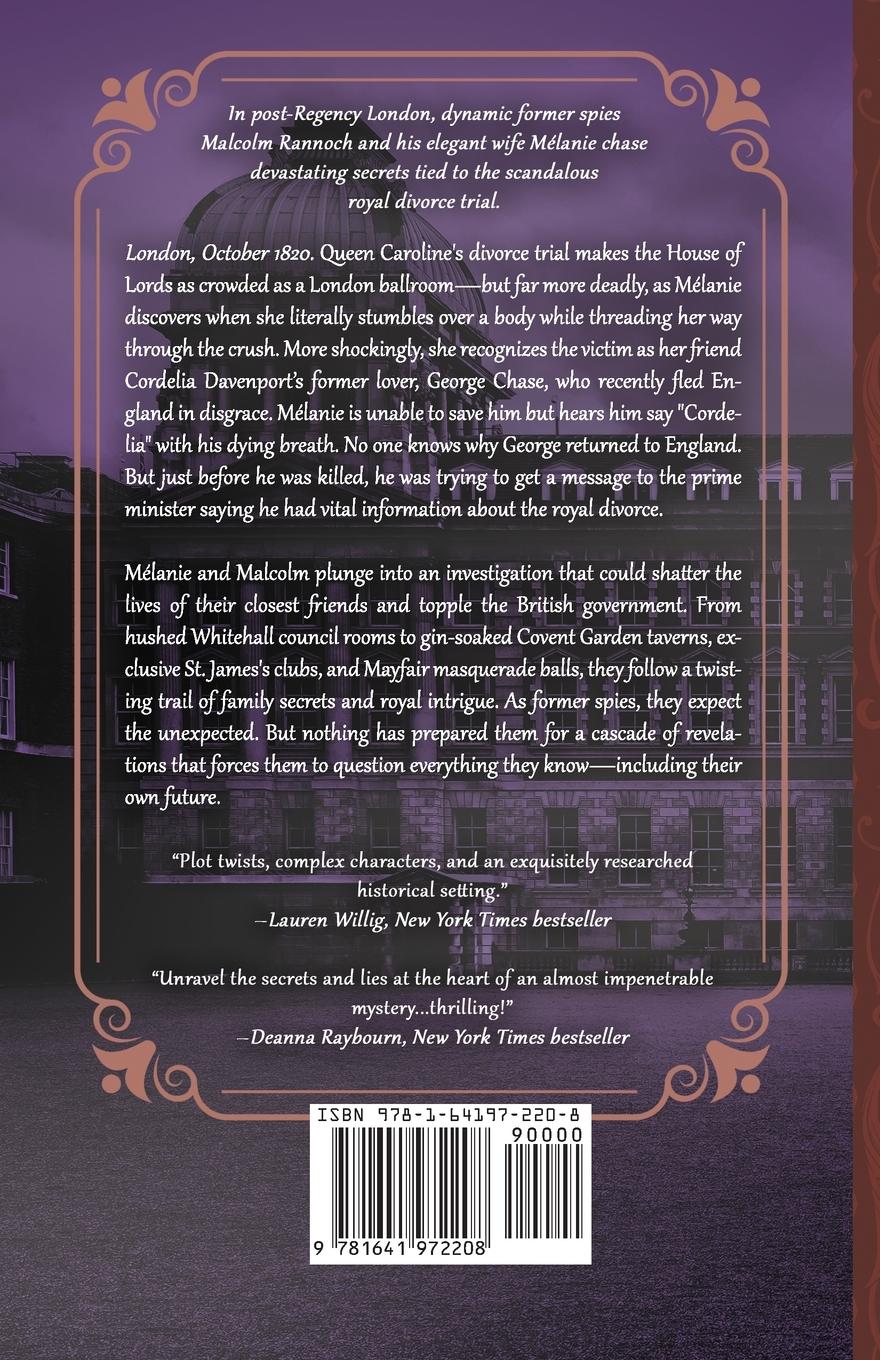 Rückseitencover The Whitehall Conspiracy