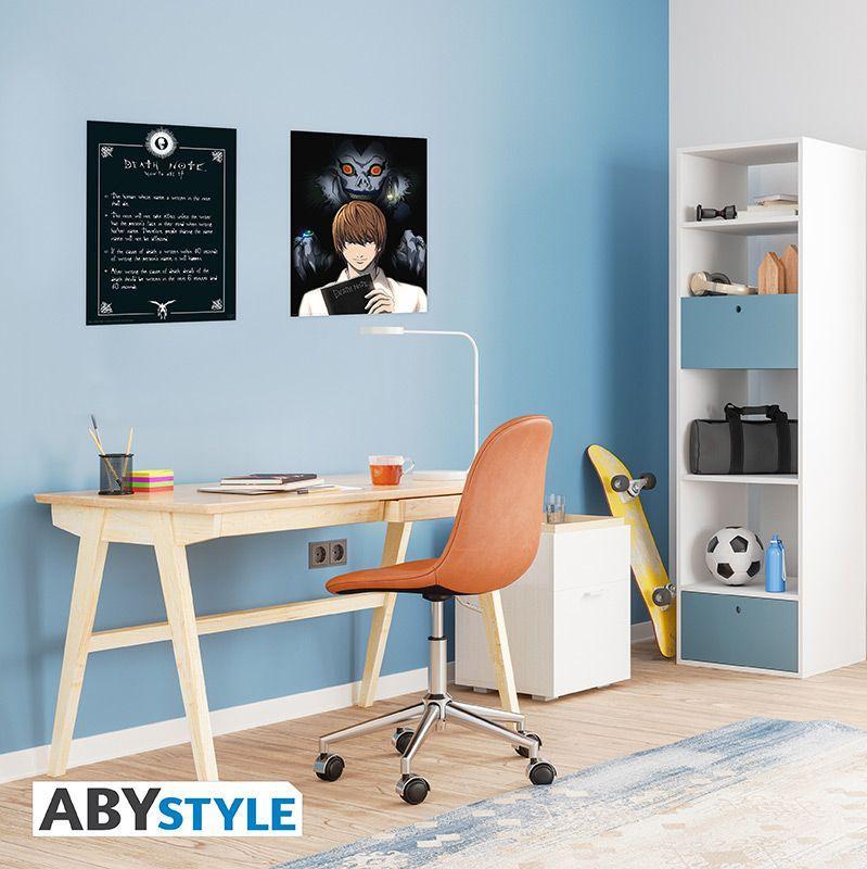 Beispielinhalt (Bild) DEATH NOTE - Set 2 Chibi Posters - Light & Death Note (52x38) x4