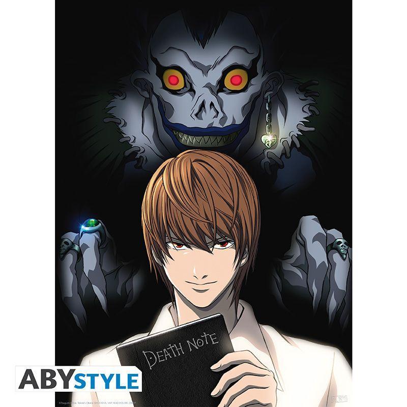 Beispielinhalt (Bild) DEATH NOTE - Set 2 Chibi Posters - Light & Death Note (52x38) x4
