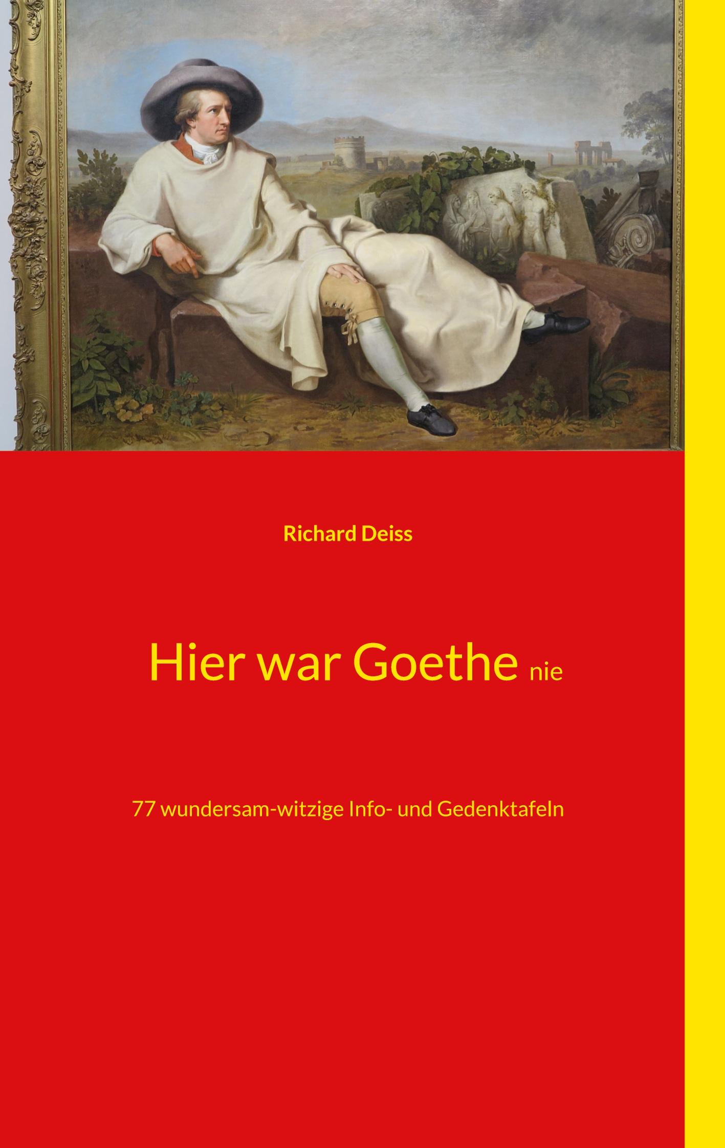 Vorderes Coverbild Hier war Goethe nie