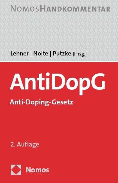 Vorderes Coverbild Anti-Doping-Gesetz: AntiDopG
