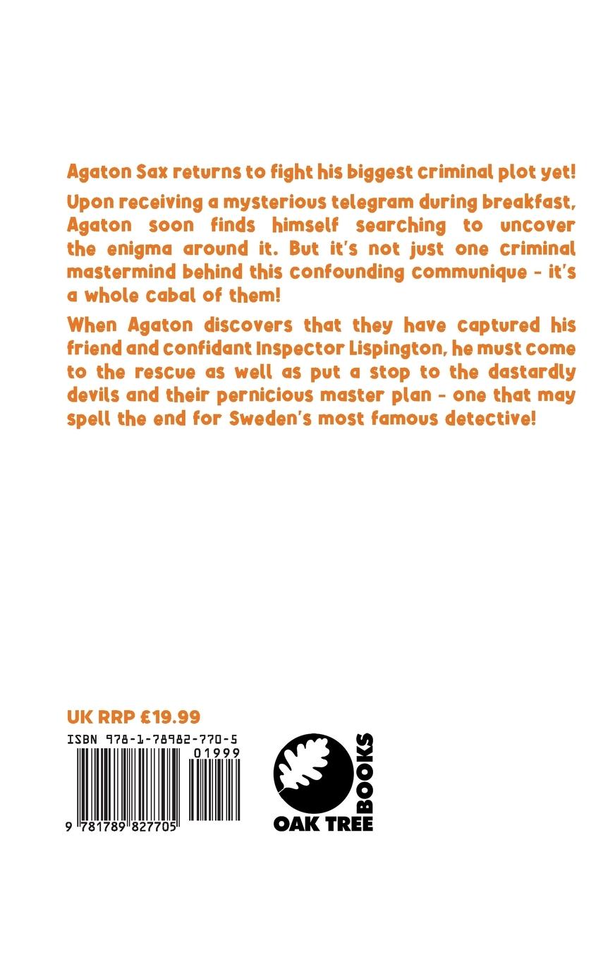 Rückseitencover Agaton Sax and the Haunted House