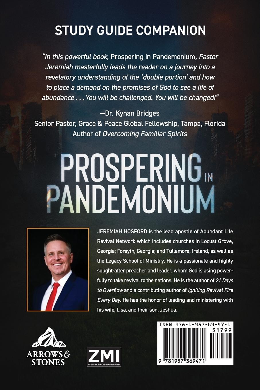 Rückseitencover Prospering in Pandemonium - Study Guide