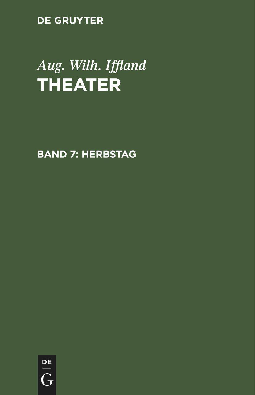 Vorderes Coverbild Herbstag