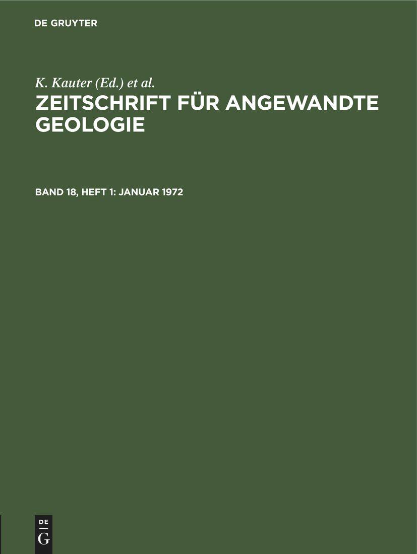 Vorderes Coverbild Januar 1972