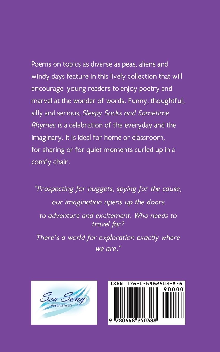 Rückseitencover Sleepy Socks & Sometime Rhymes