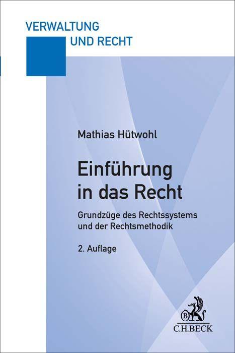 Vorderes Coverbild Einführung in das Recht