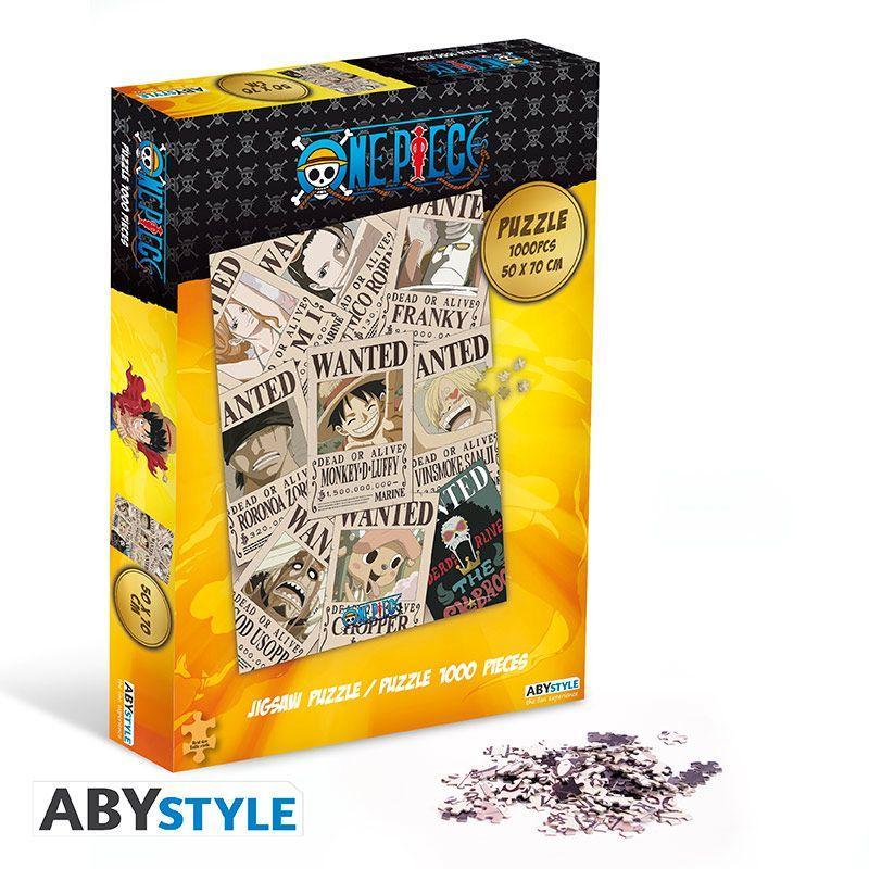 Beispielinhalt (Bild) ONE PIECE - Jigsaw puzzle 1000 pieces - Wanted