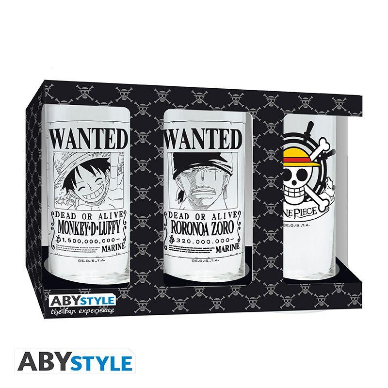Vorderes Coverbild ONE PIECE - 3 glass set