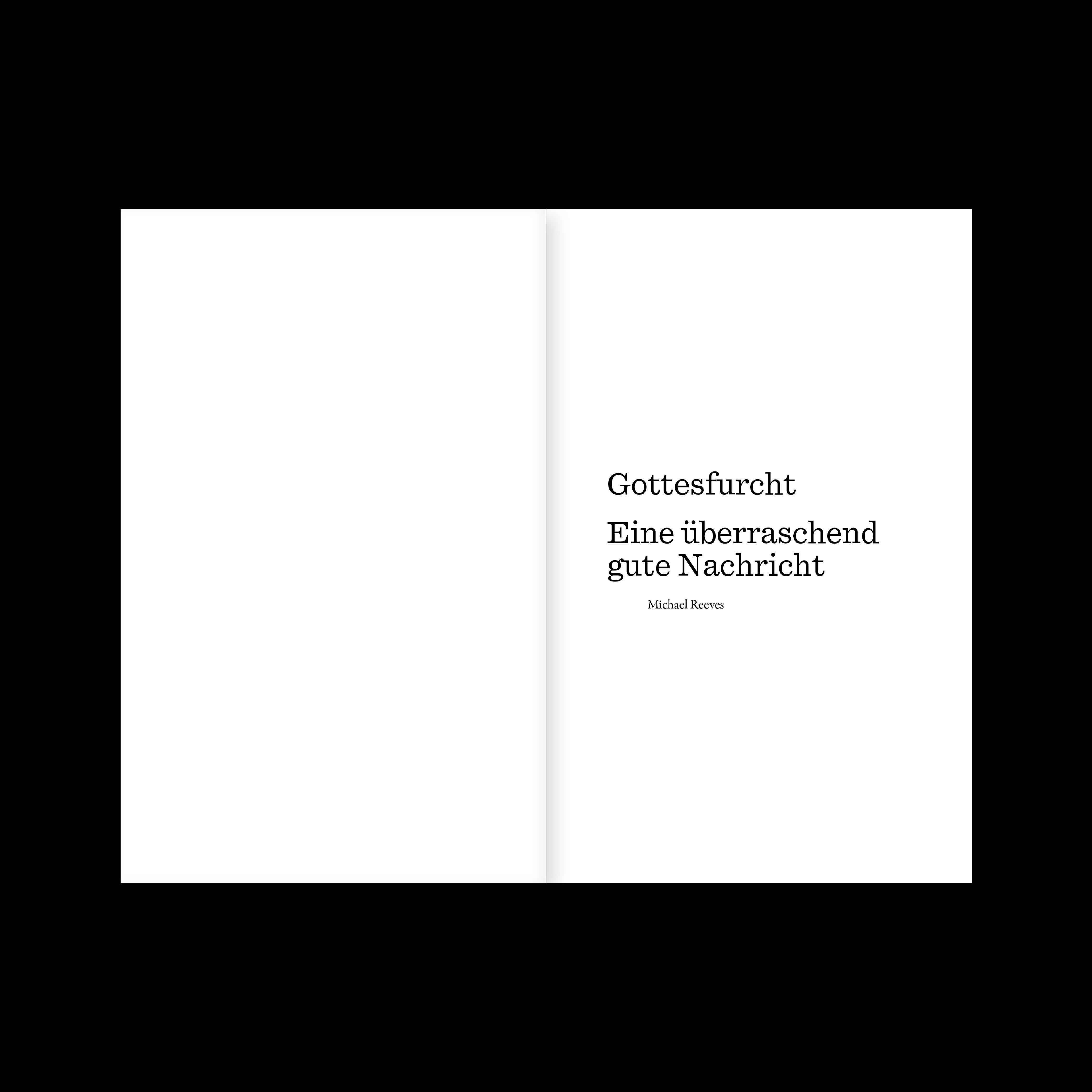 Beispielinhalt (Bild) Gottesfurcht