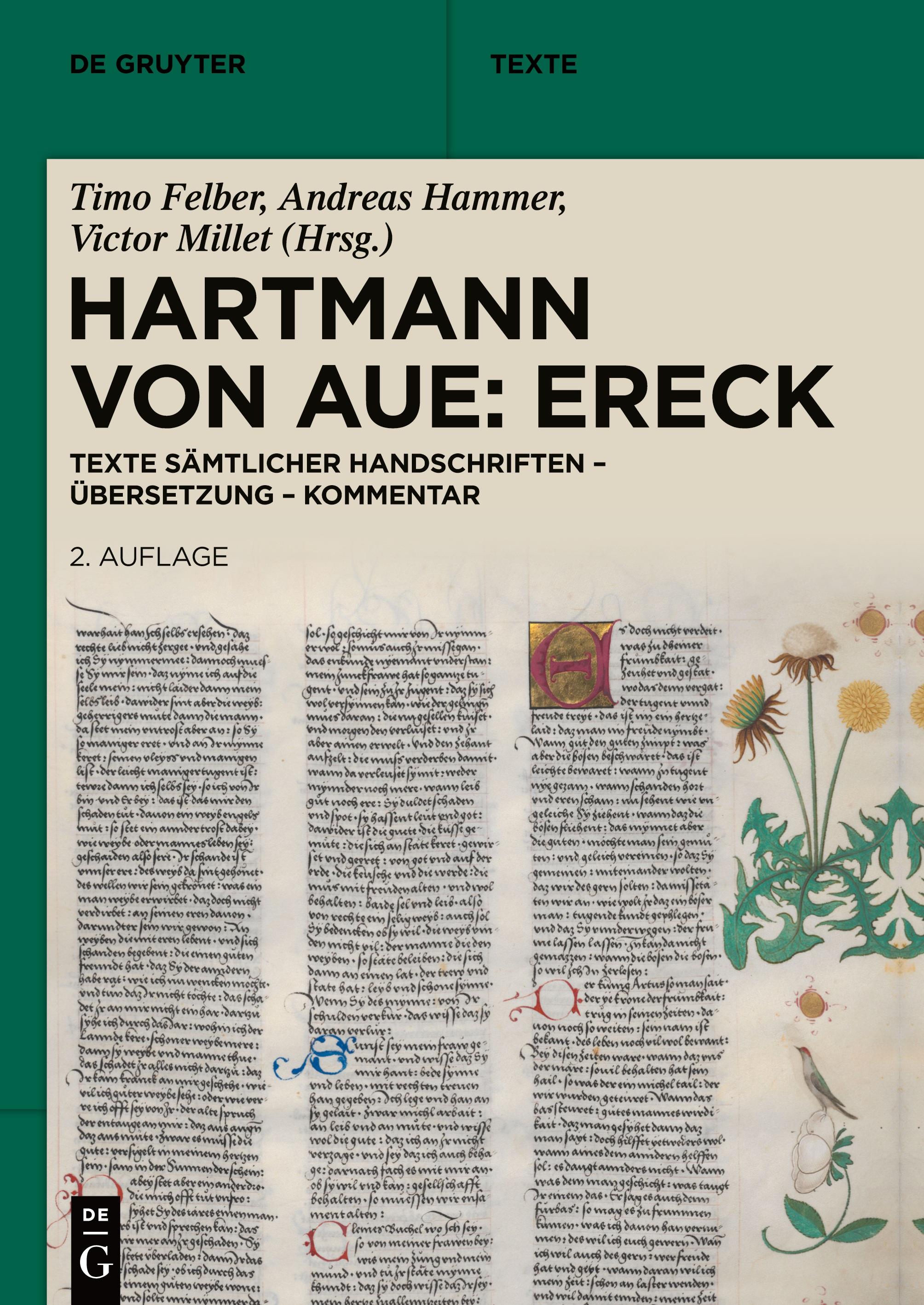 Vorderes Coverbild Hartmann von Aue: Ereck